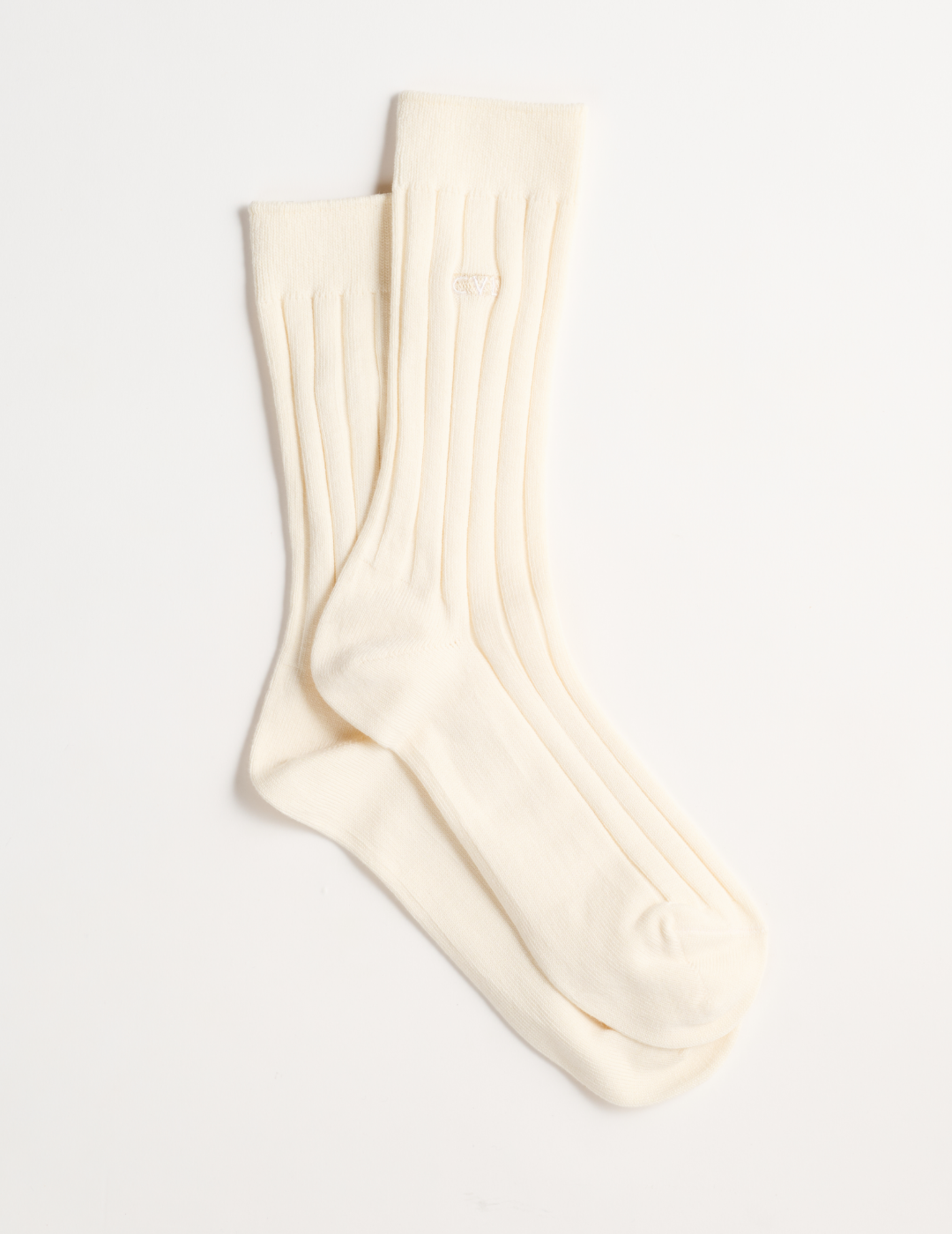 【国産靴下】綿100%の表糸で編んだ太リブソックス